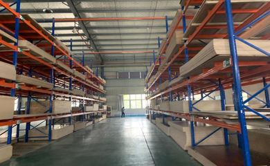 欢迎河南郑州代表团莅临兔宝宝全屋定制工厂参观游学